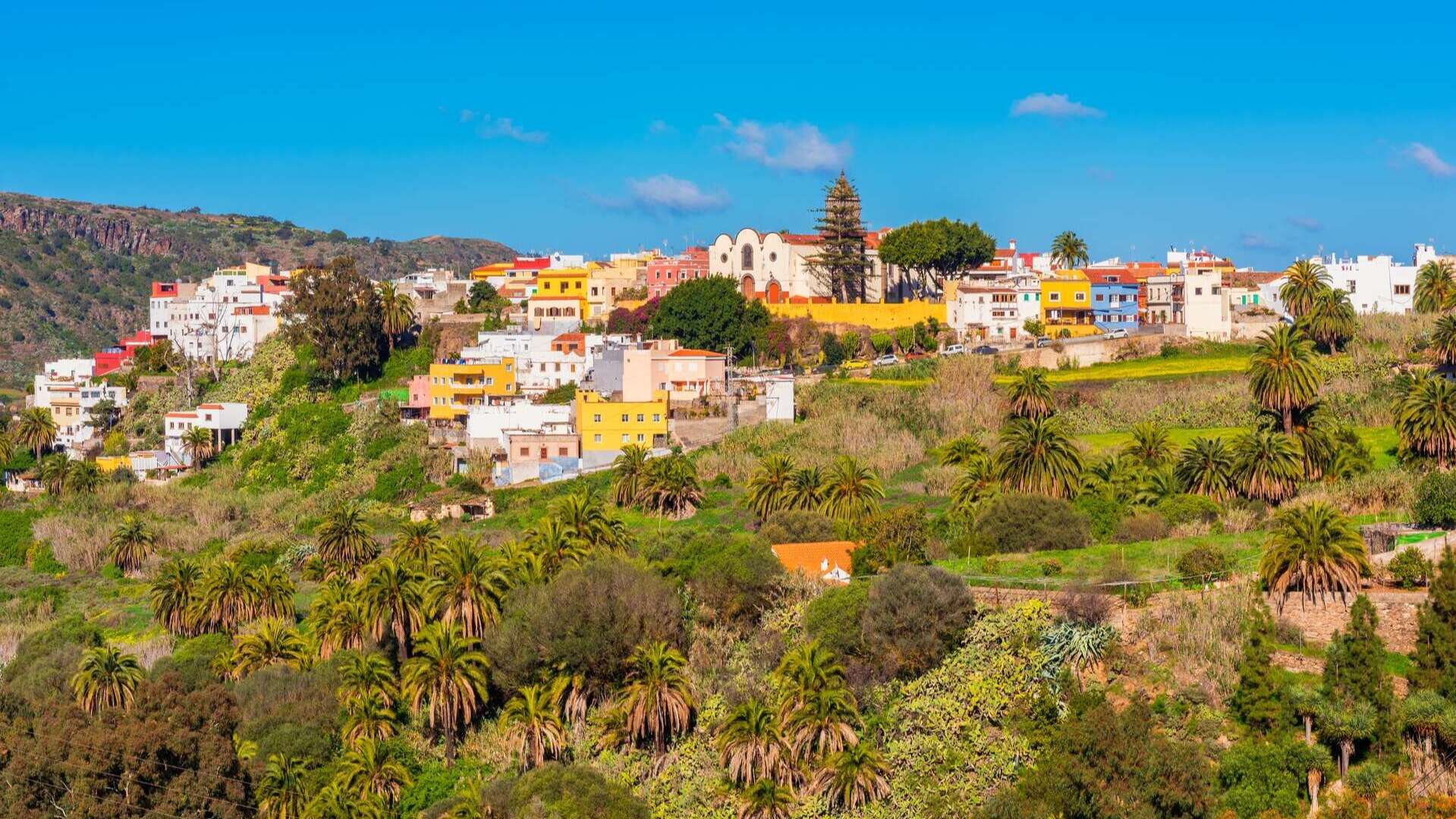 Vista general de Santa Brígida. | Dreamstime