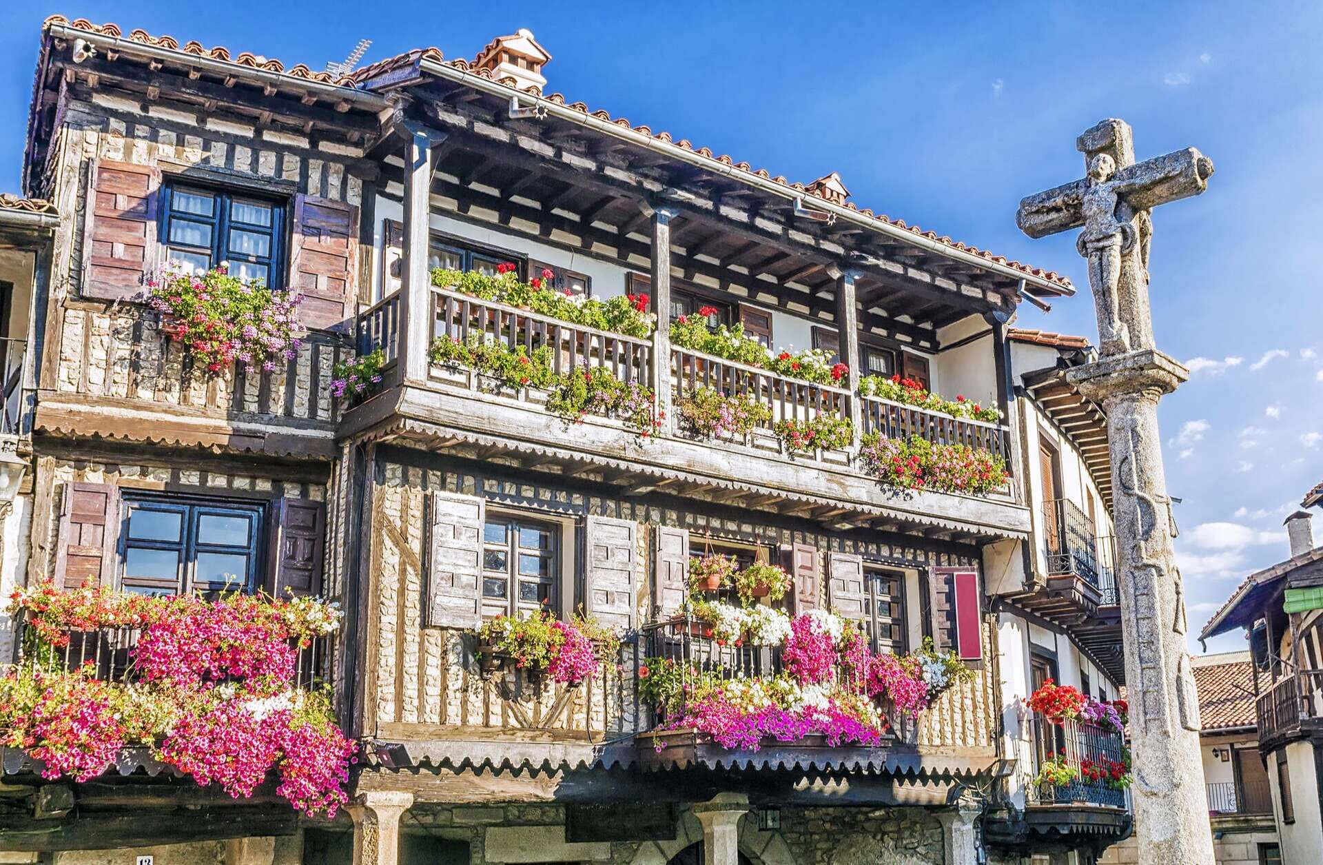 La llamativa arquitectura de La Alberca. | Dreamstime