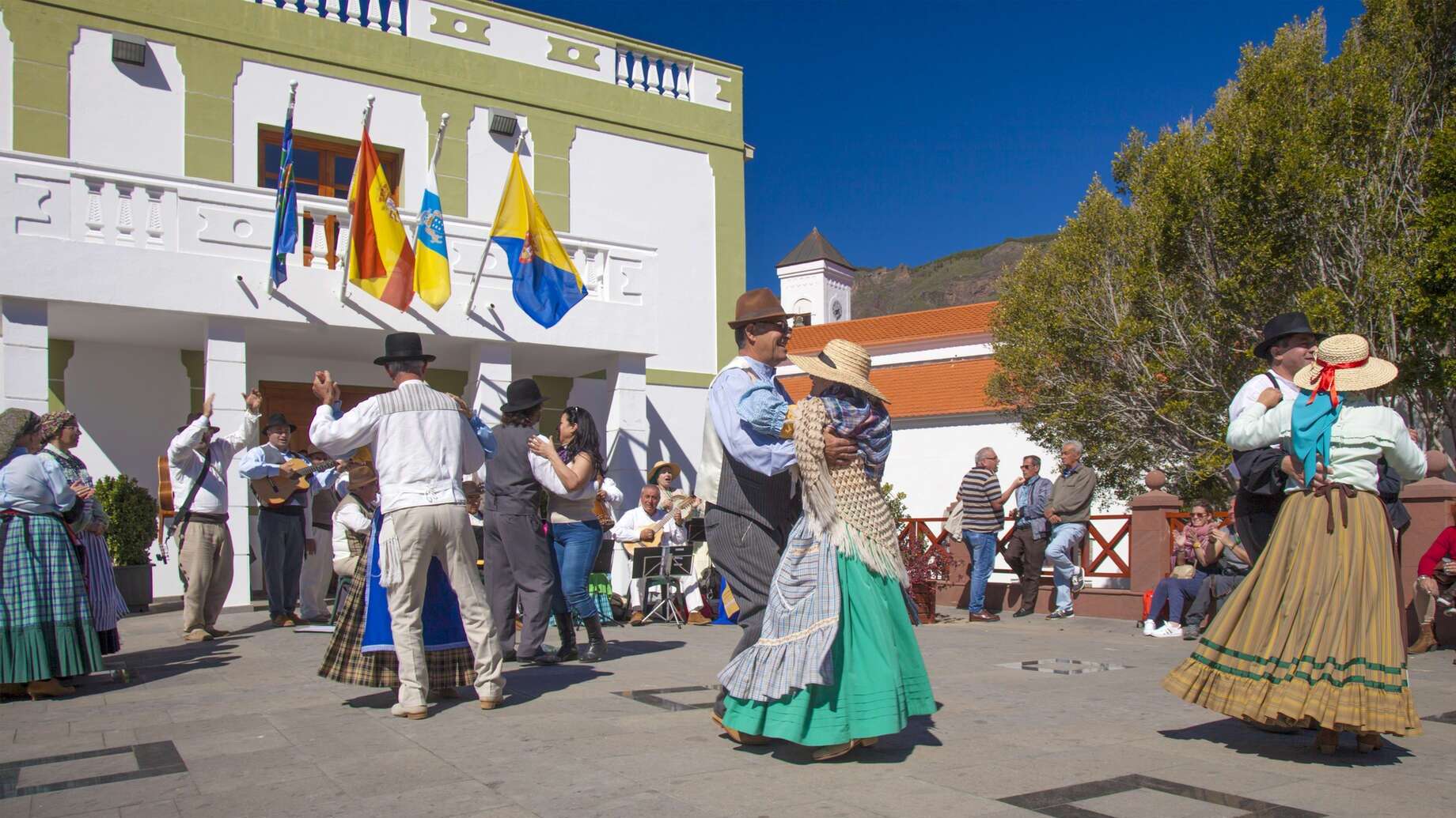 Fiesta del Almendro en Flor de Tejeda. | Dreamstime