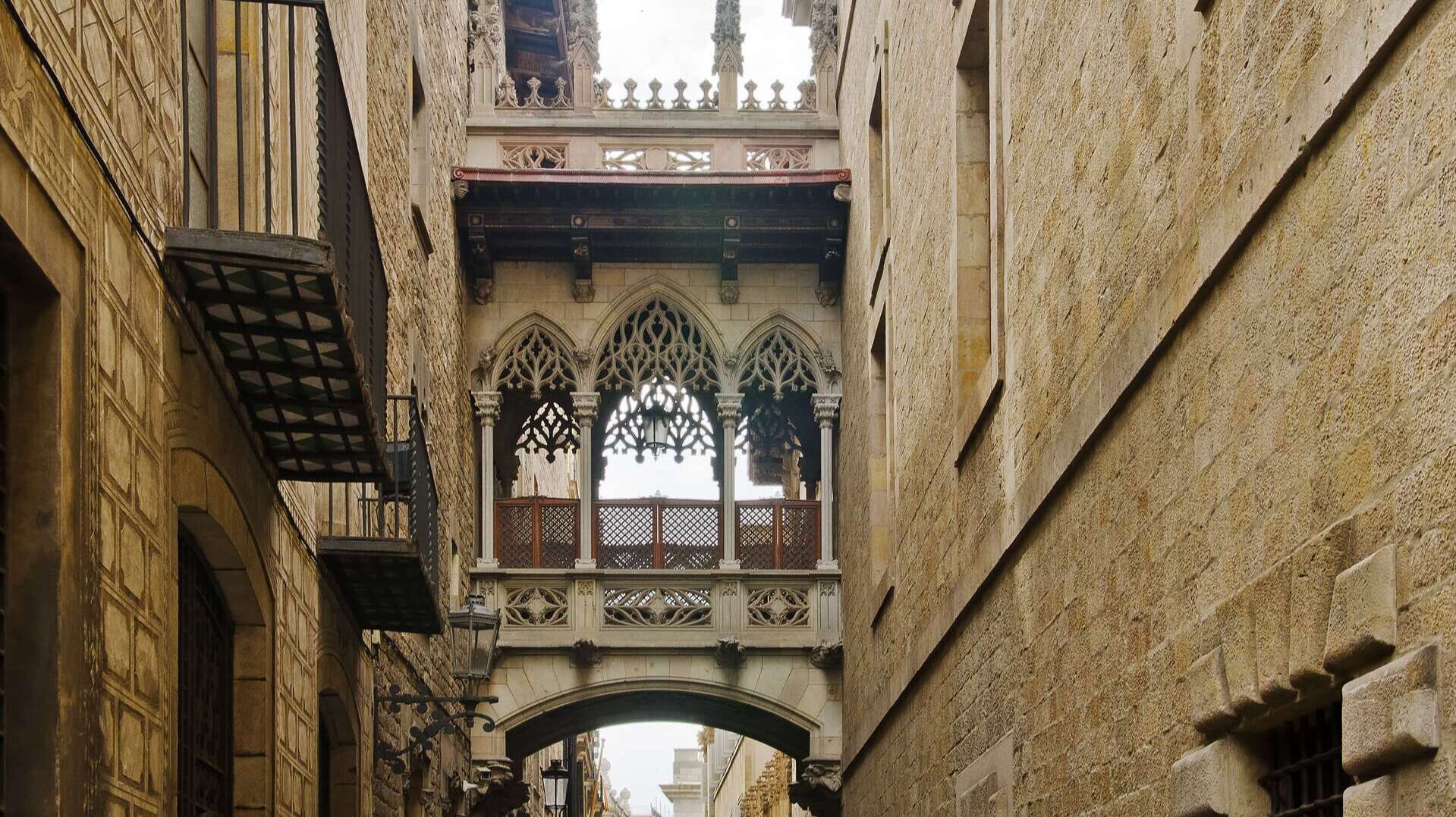 Barrio Gótico de Barcelona. | Freepik