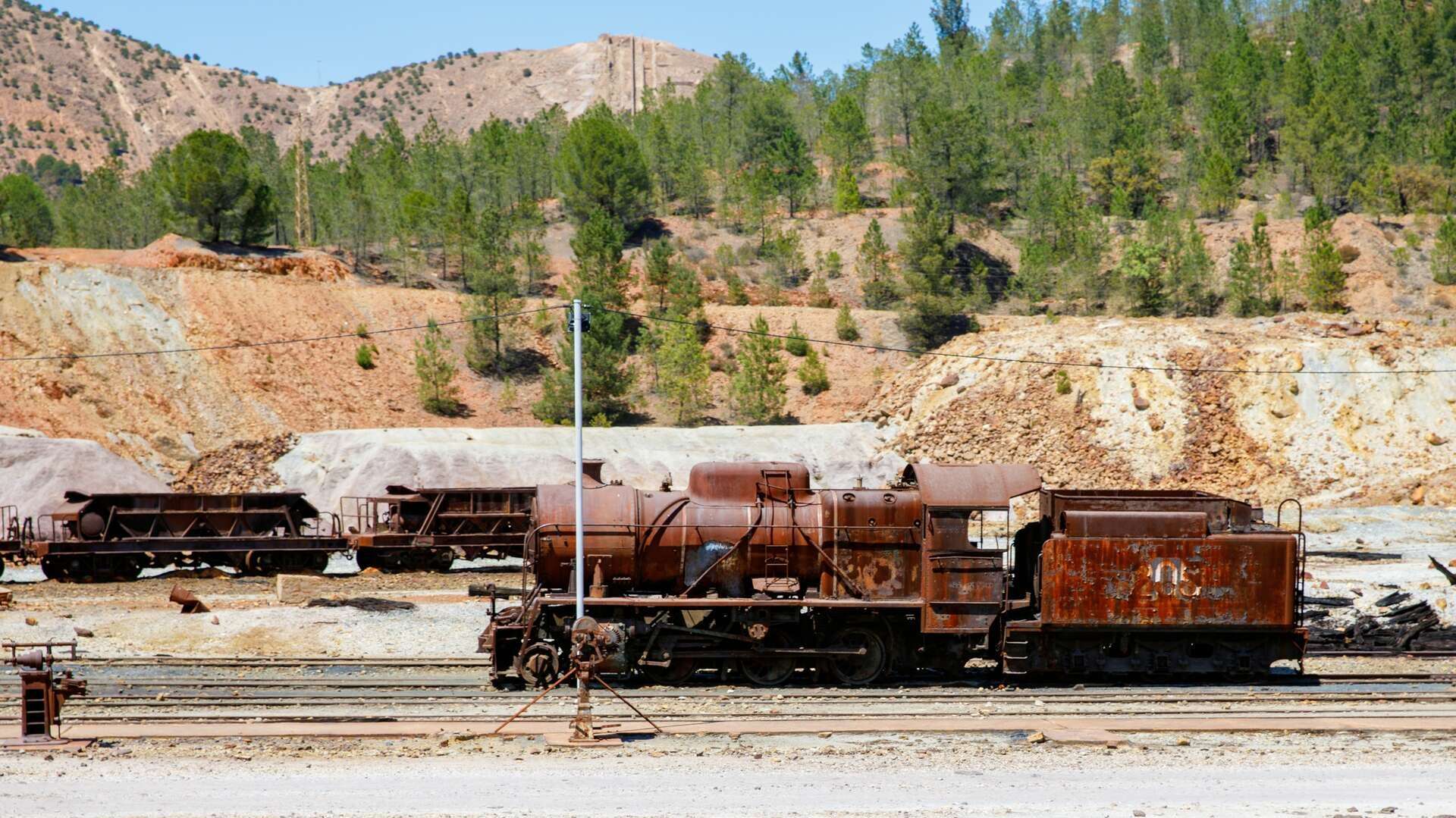 Minas de Riotinto, Huelva, municipio muy ligado históricamente a la actividad minera. | Shutterstock