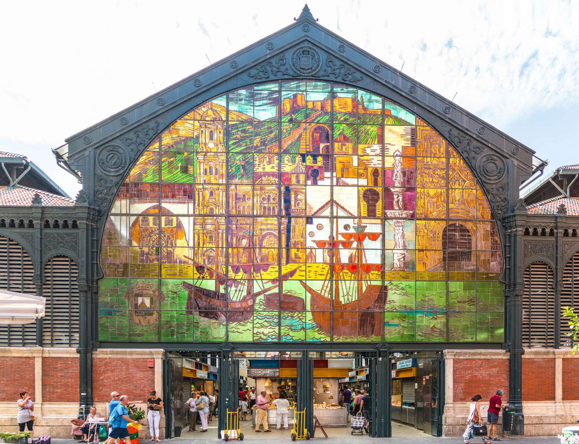 Mercado Central de Atarazanas, Málaga. | Dreamstime