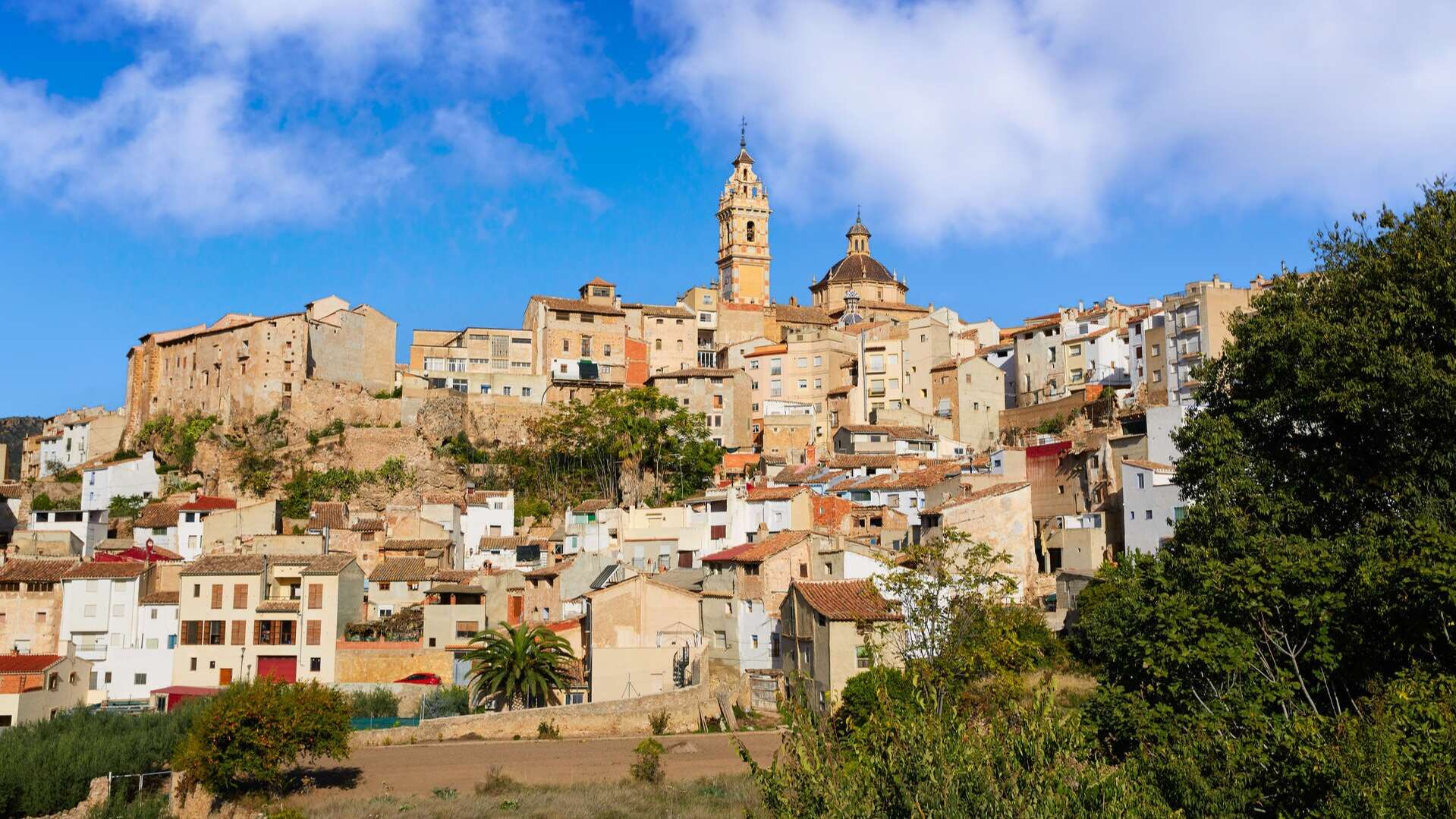 Vista panorámica del pueblo de Chelva. | Shutterstock