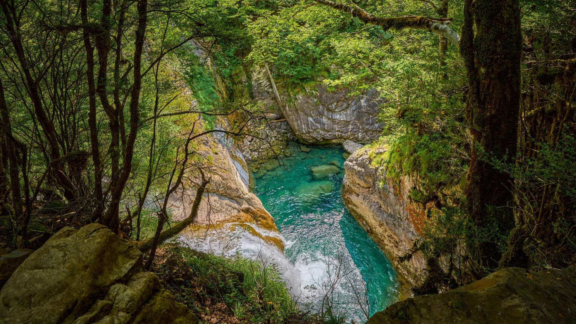 Naturaleza del Cañón de Añisclo. | Dreamstime
