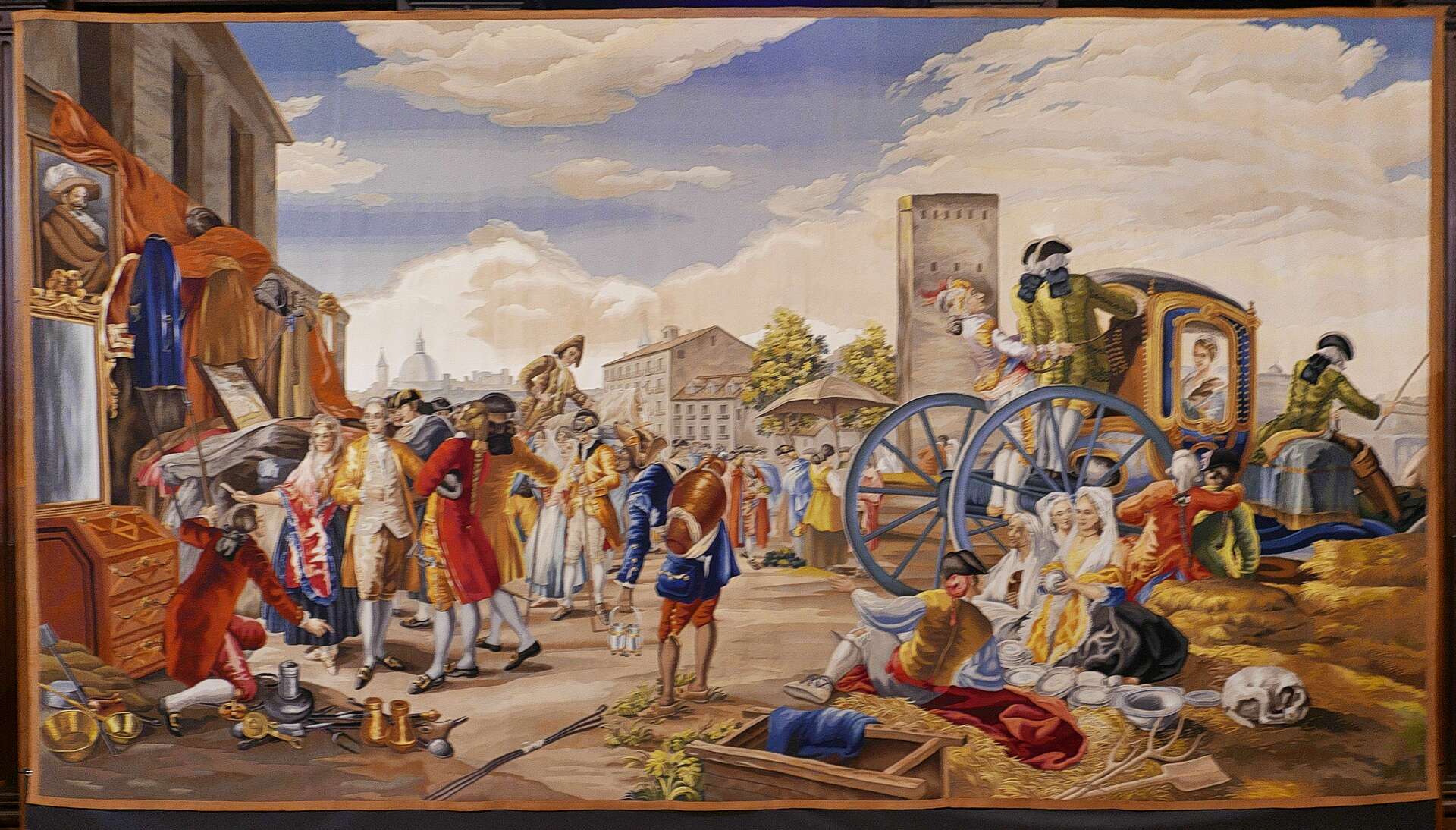 Tapiz Fantasía de Goya. | JI FilpoC, Wikimedia.