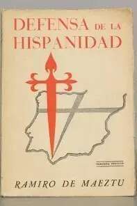 Portada del libro defensa hispanidad