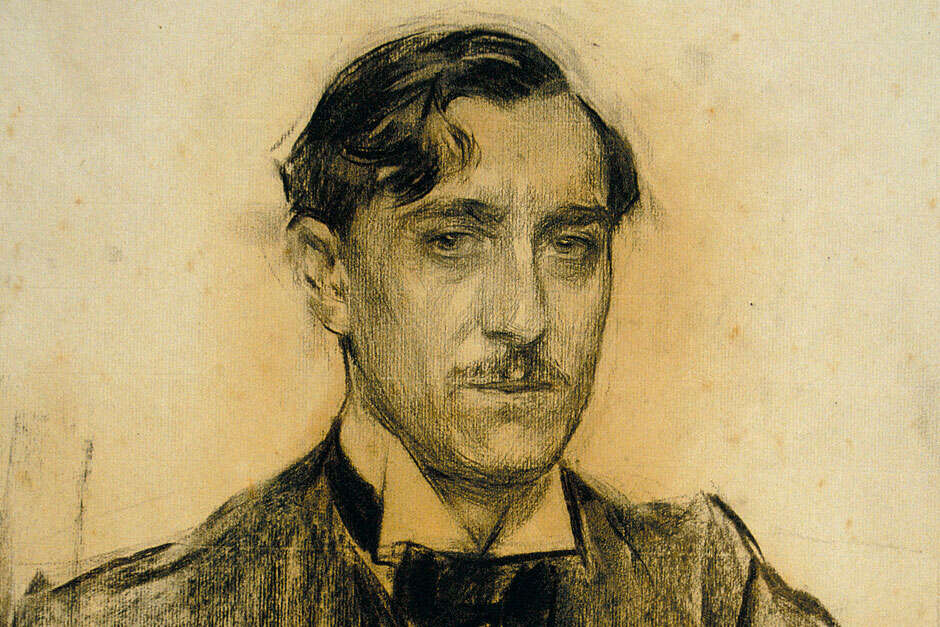Ramiro de Maeztu por Ramón Casas