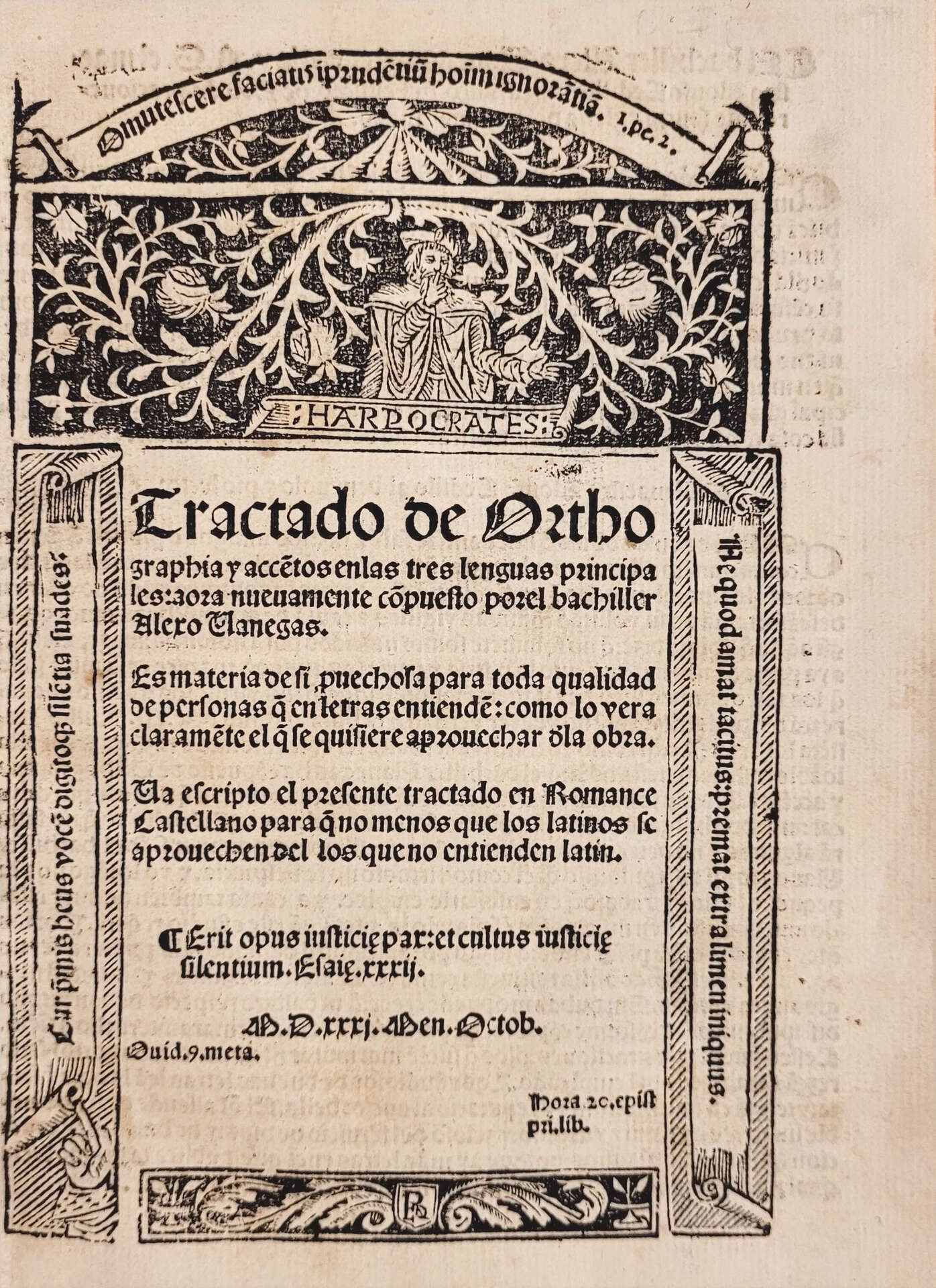 Tractado de ortografia de Venegas