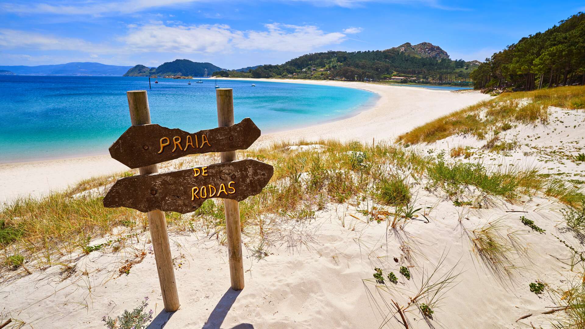 Praia de Rodas en las Islas Cies. | Shutterstock