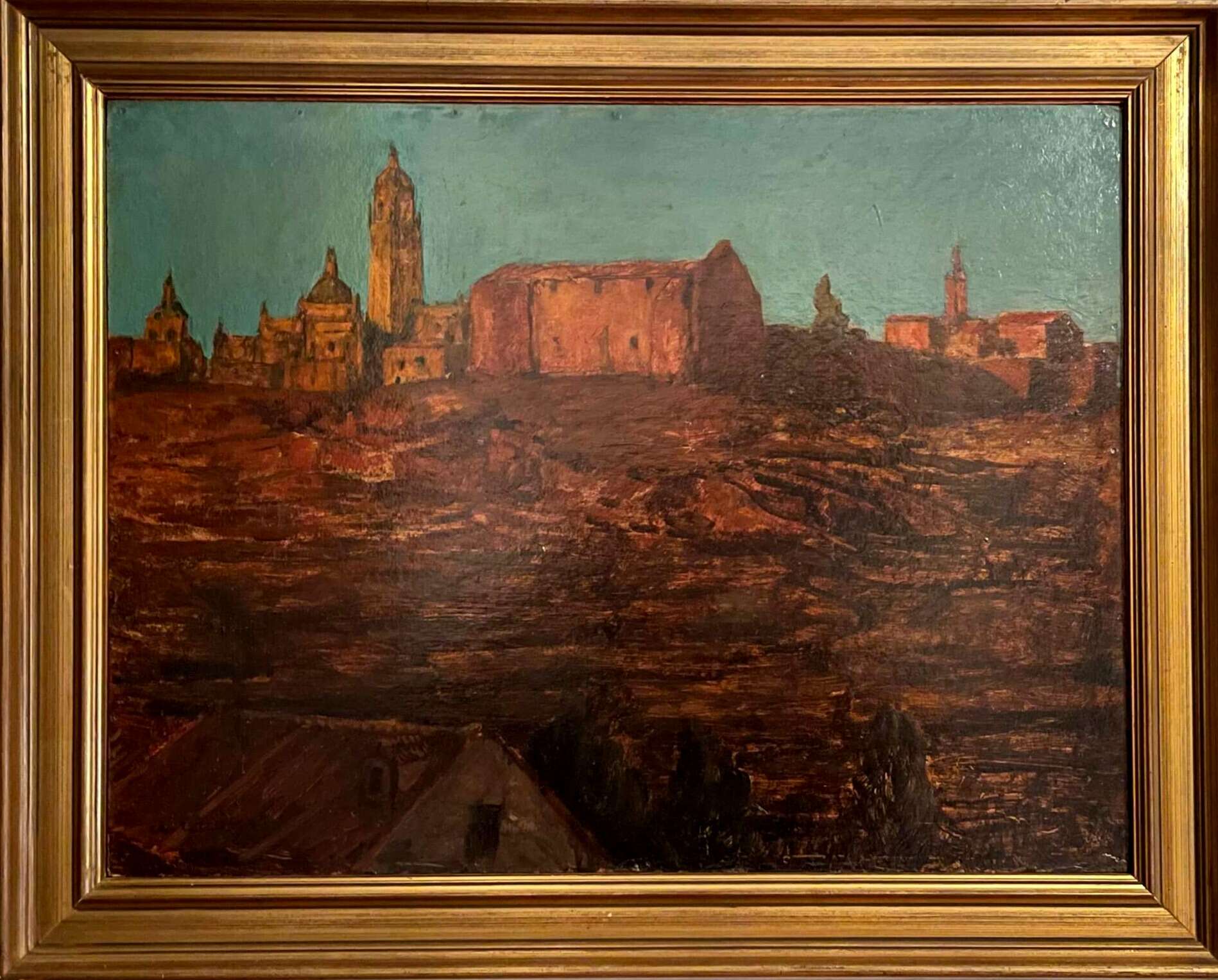 Charles Cottet, Segovia, h. 1904-1905. | Colección Zuloaga