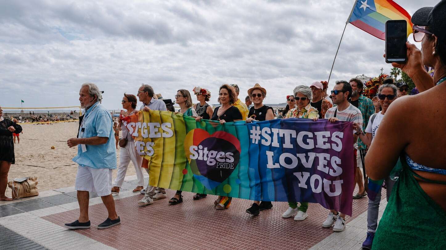Participantes en la Sitges Pride. | Dreamstime