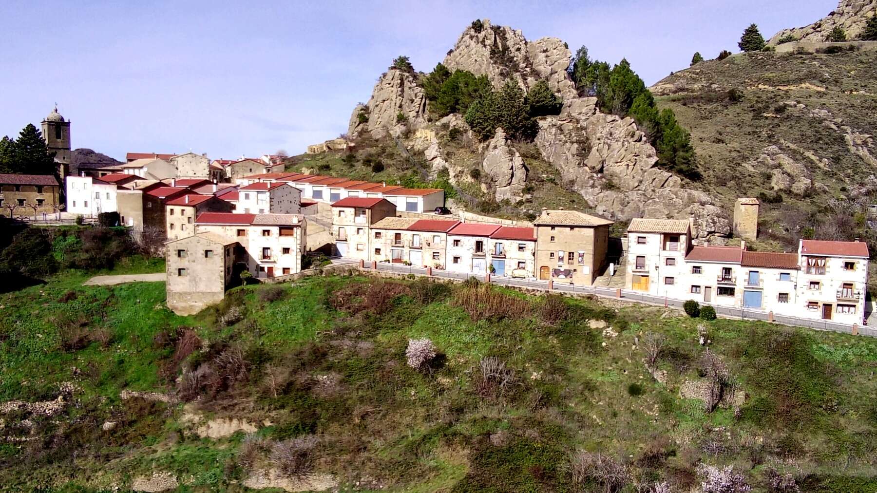 Pueblo de Petilla de Aragón. | Xabier Cañas, Wikimedia