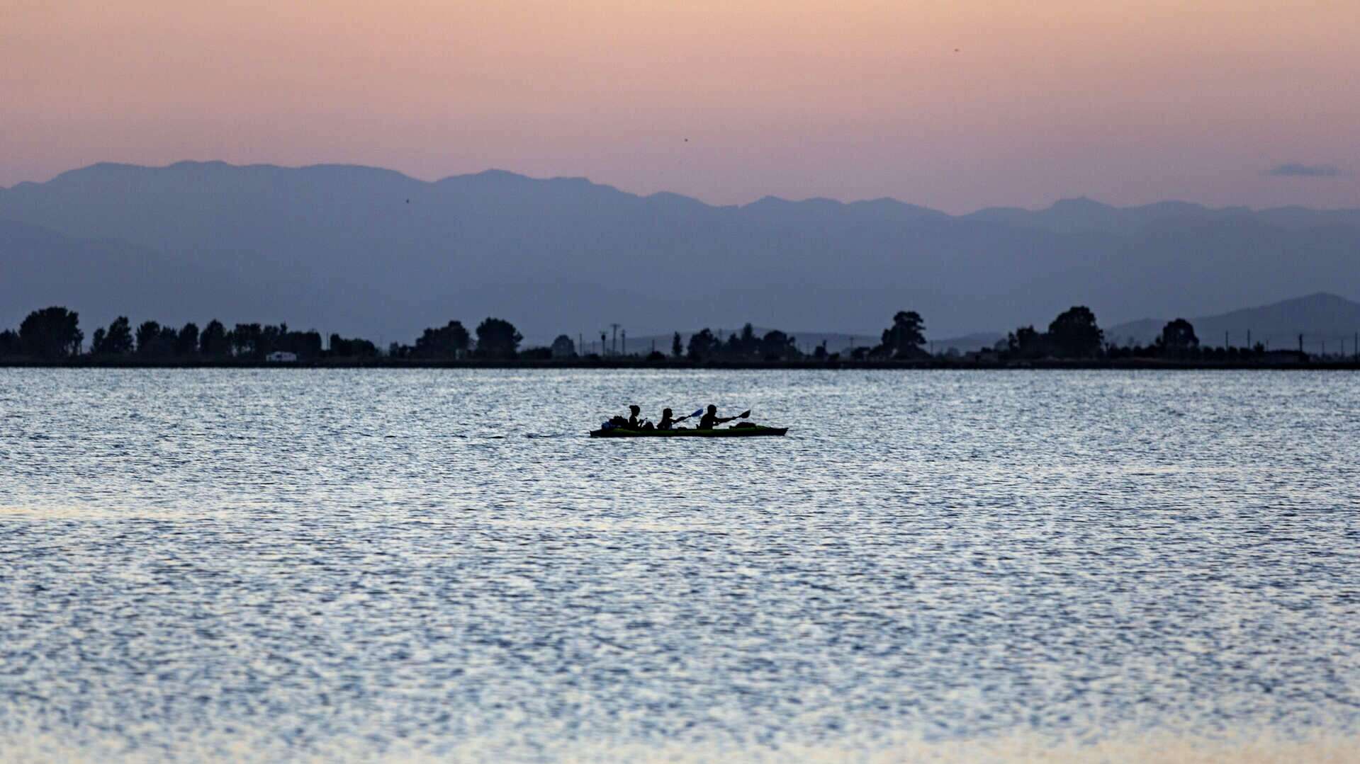 Kayak en el Delta del Ebro. | Dreamstime