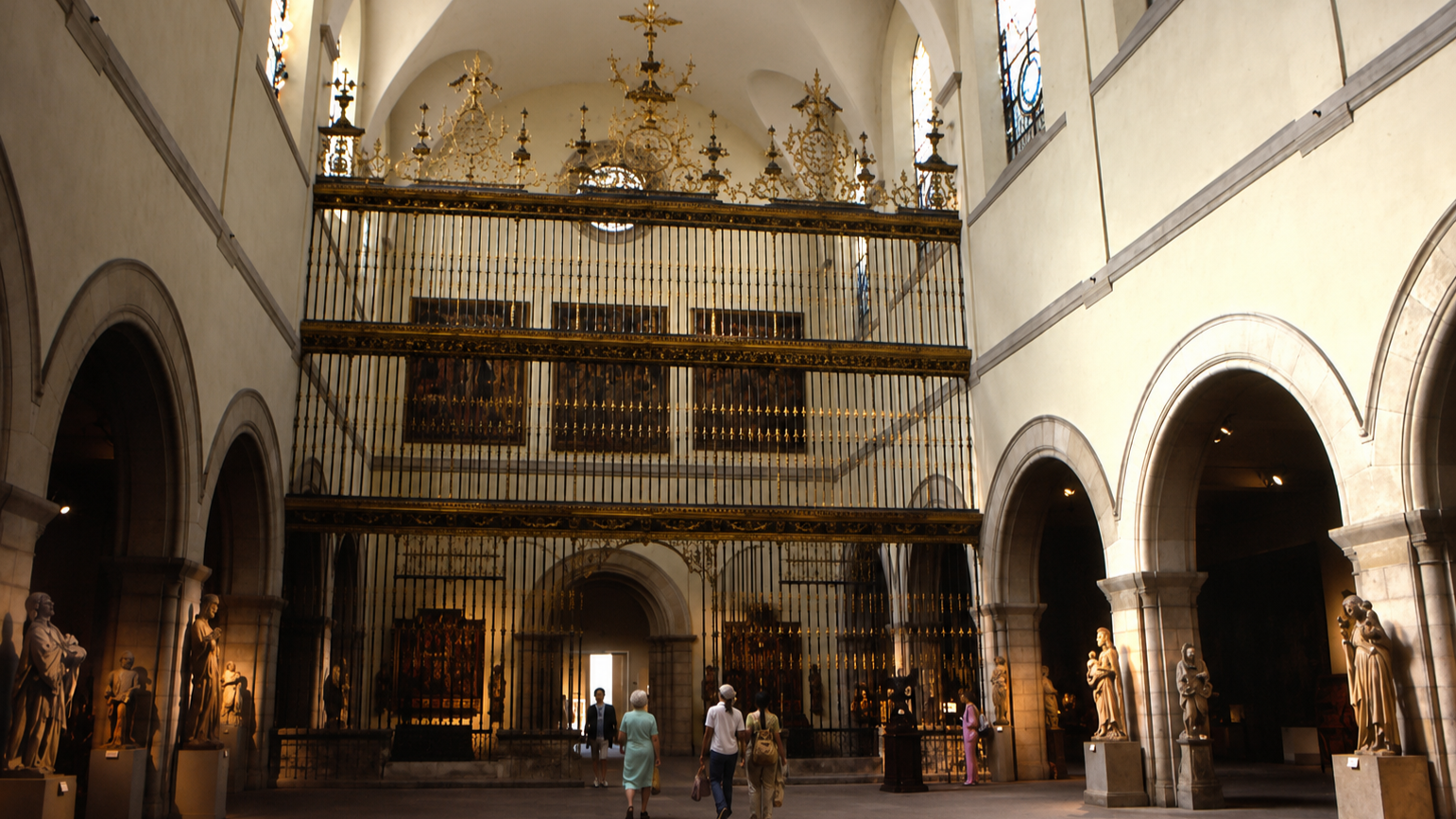 Reja de la catedral de Valladolid, hoy en el Metropolitan Museum.