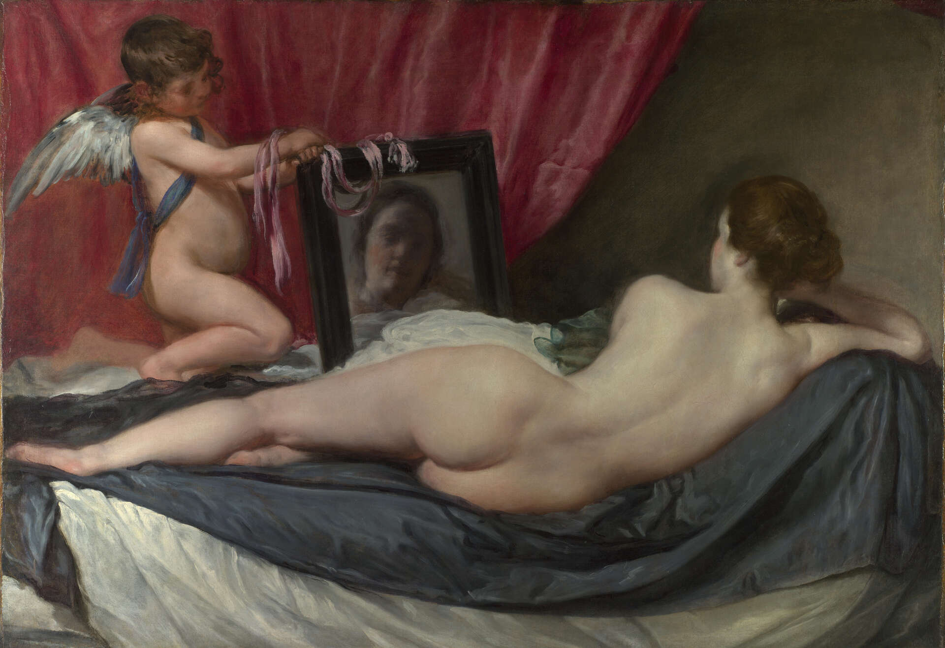 La Venus del espejo, de Diego Velázquez.