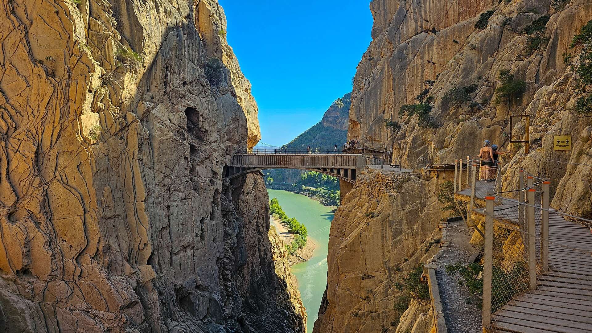 Caminito del Rey en el Desfiladero de los Gaitanes. | Shutterstock