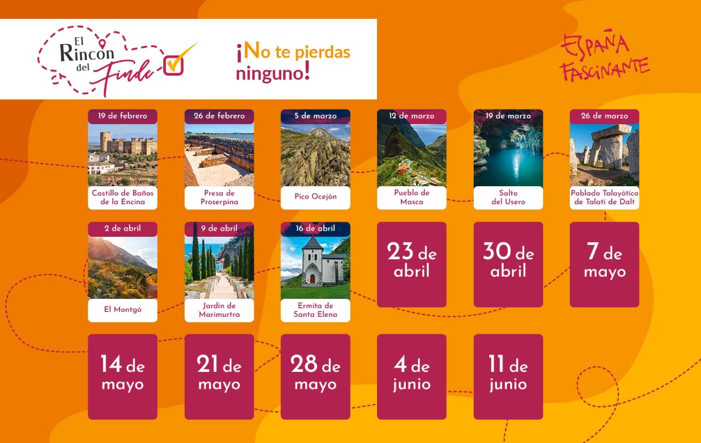 Calendario rincón del finde 8