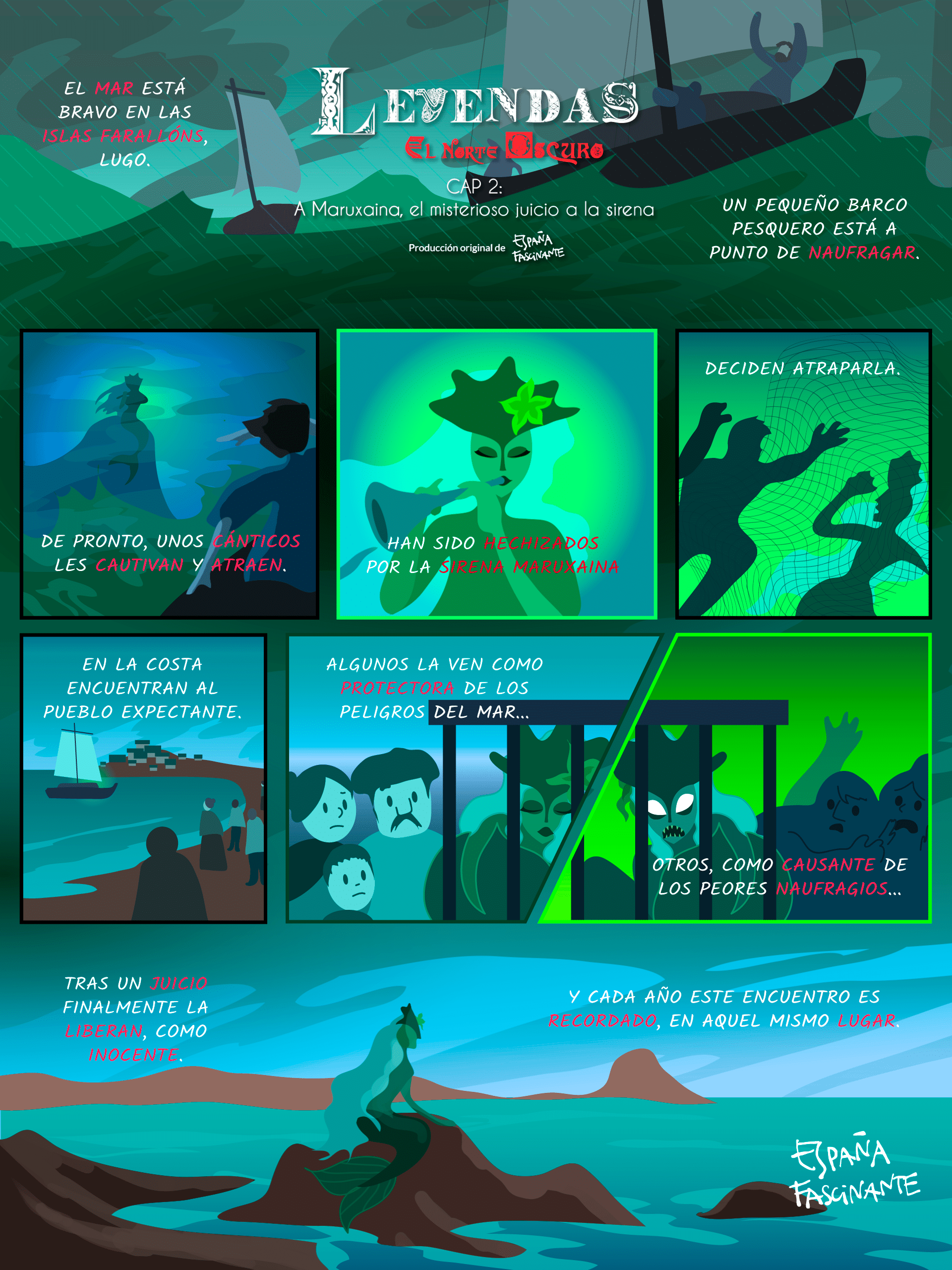 Historia de la Maruxaina en formato Grafiespaña | España Fascinante