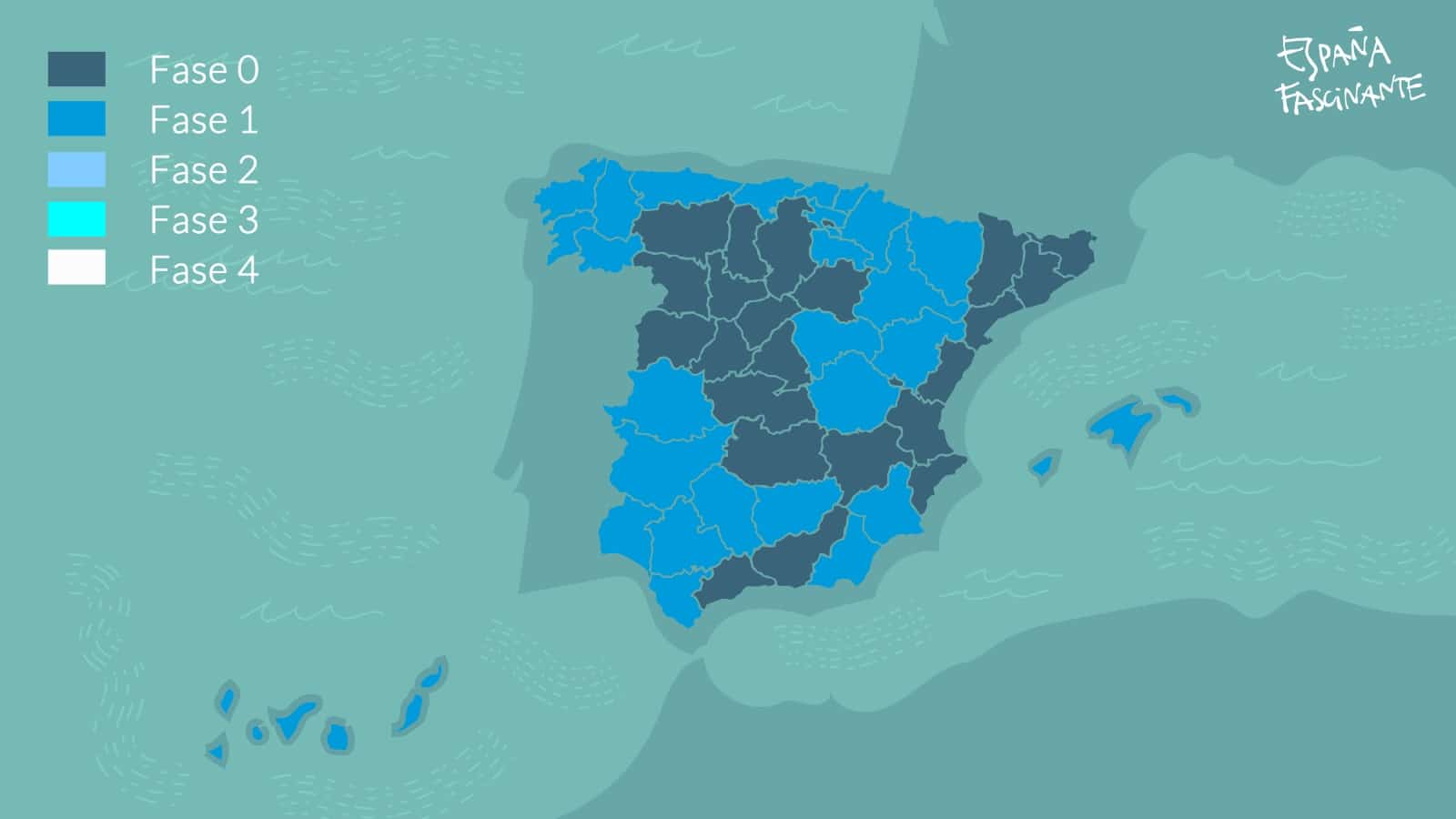 Mapa de fases del Coronavirus