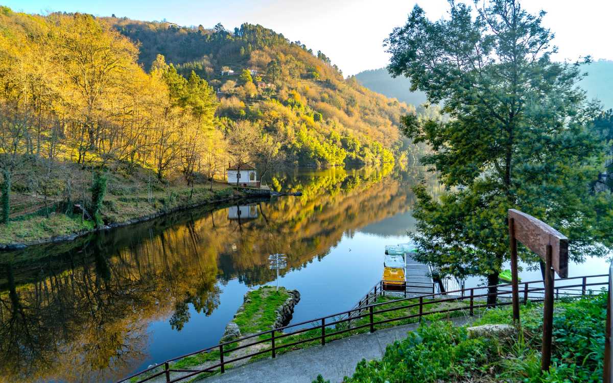 Playa fluvial de A Cova