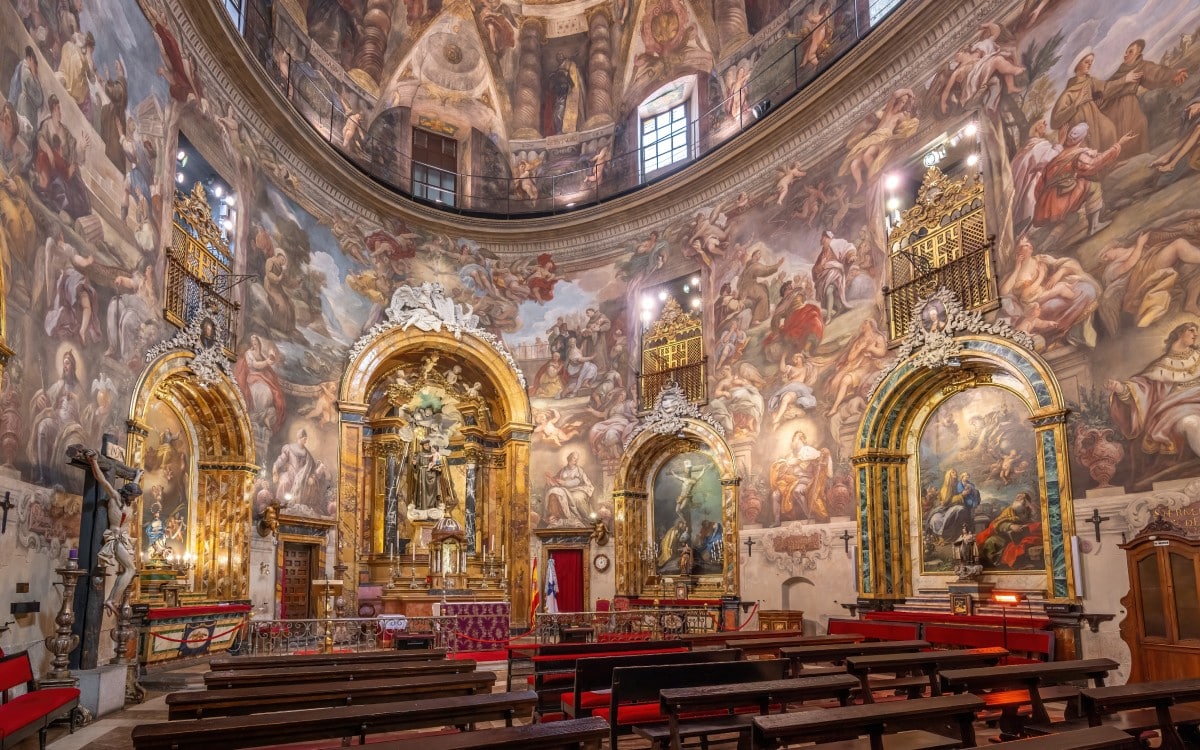 Interior de la iglesia de San Antonio de los Alemanes